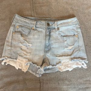 AE Next Level High Rise Short Short. Size 6